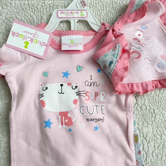 Baby Girls 6-9M 3 Piece Set - Picture 3 of 4